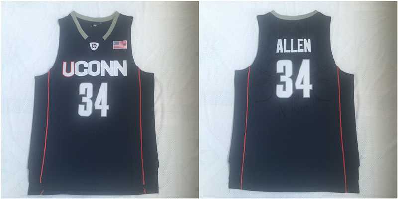 UConn Huskies 34 Ray Allen Navy College Basketball Jersey,We sell and wholesale UConn Huskies 34 Ray Allen Navy College Basketball Jersey on line form chian!